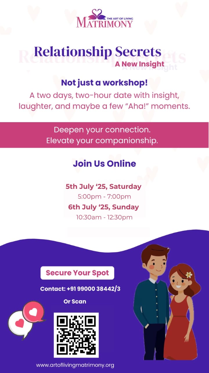 Online Relationship Secrets Workshop | 05-06 July